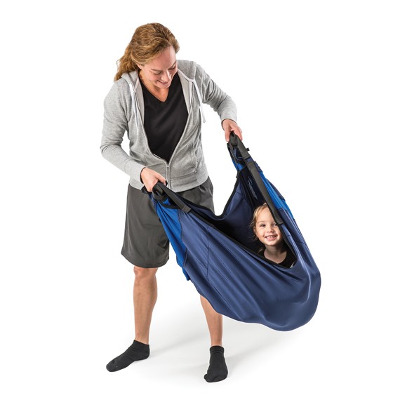 Portable Pediatric Swaddle Swing for Vestibular Stimulation